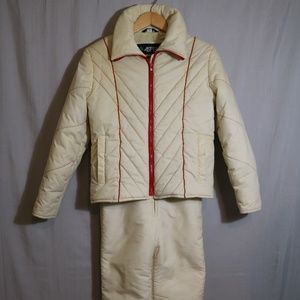 Vintage Snow Suit Sz S & Sz 10 Women's Aspen